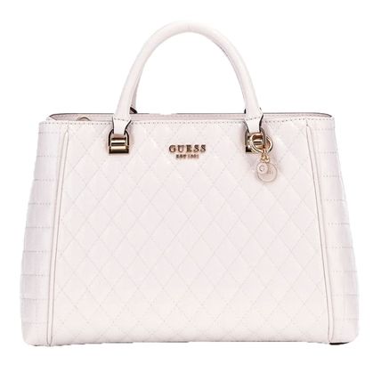 GUESS Yarmilla Luxury Satchel White