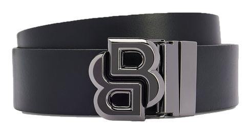 BOSS B Icon S-Gb34 sp Double Buckle Belt Giftbox W115 Black - kürzbar