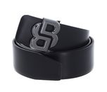 BOSS B Icon-S Sr35 Leather Belt W80 Black