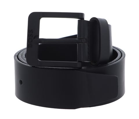 BOSS Jemio-B Sz40 Leather Belt W90 Black