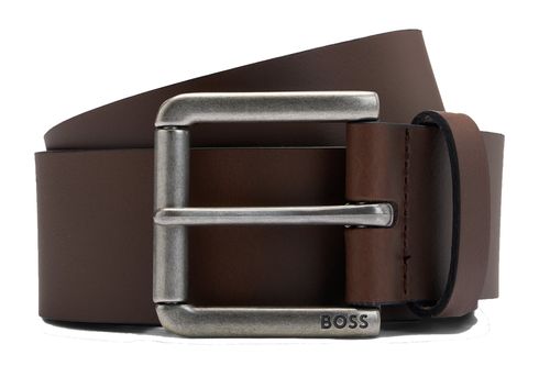 BOSS Joris Sz40 Leather Belt W120 Brown