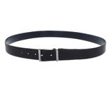 BOSS Ofede-P Or35 sp Leather Belt W115 Black / Navy - shortenable BOSS Ofede-P Or35 sp Leather Belt W115 Black / Navy - shortenable