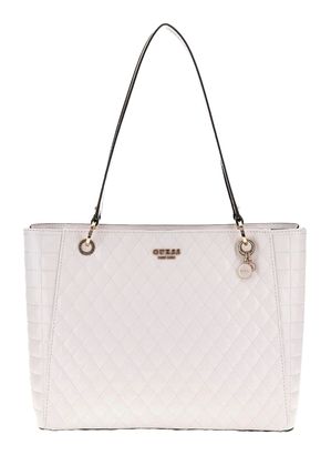 GUESS Yarmilla Noel Tote White