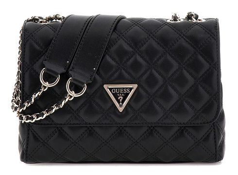 GUESS Giully Two Compartment Convertible Flap Black