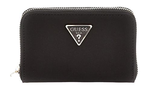 GUESS Eco Gemma SLG Small Zip Around Wallet Black