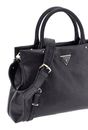 GUESS Levia Tri Compartment Satchel Black GUESS Levia Tri Compartment Satchel Black
