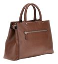 GUESS Levia Tri Compartment Satchel Chocolate GUESS Levia Tri Compartment Satchel Chocolate
