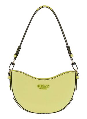 GUESS Sarita Top Zip Shoulder Bag Chartreuse