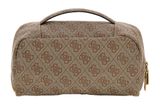 GUESS Milano Beauty Case With Handle Beige / Brown