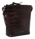 Tamaris Alessia Kroko Crossover Bag Brown Tamaris Alessia Kroko Crossover Bag Brown