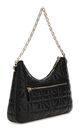 GUESS Assia Top Zip Shoulder Bag Black