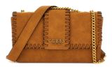 GUESS Libera Tri Compartment Crossbody Flap Cognac GUESS Libera Tri Compartment Crossbody Flap Cognac