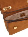 GUESS Libera Tri Compartment Crossbody Flap Cognac GUESS Libera Tri Compartment Crossbody Flap Cognac