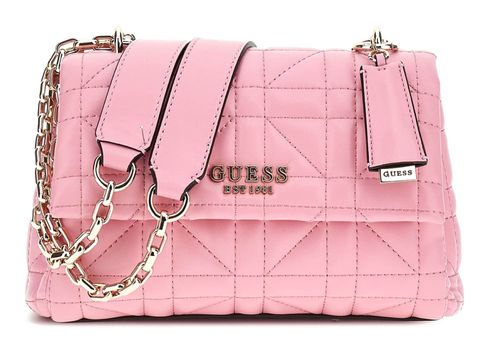 GUESS Assia Convertible Crossbody Flap Pink