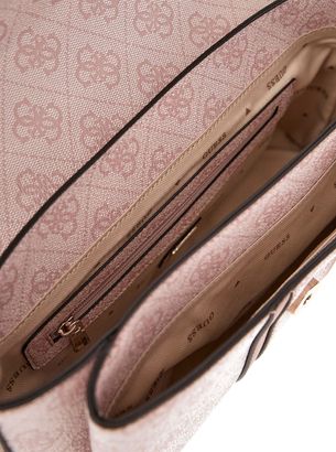 GUESS Assia Convertible Crossbody Flap Pink | Buy bags