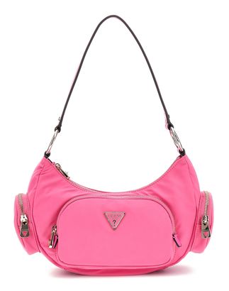 GUESS Eco Gemma Shoulder Bag S Vivid Rose