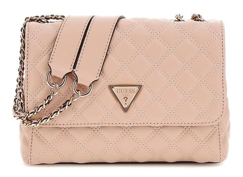 GUESS Giully Two Compartment Convertible Flap Light Beige