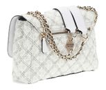 GUESS Giully Two Compartment Convertible Flap White Multi