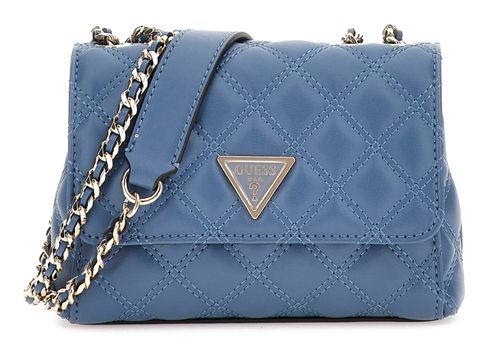 GUESS Giully Mini 2 Compartment Convertible Flap XS Slate