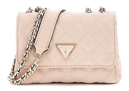 GUESS Giully Mini 2 Compartment Convertible Flap XS Light Beige