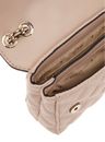 GUESS Giully Mini 2 Compartment Convertible Flap XS Light Beige