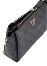 GUESS Noelle Tri Compartment Crossbody Coal Logo