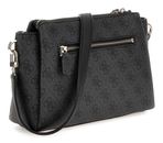 GUESS Noelle Tri Compartment Crossbody Coal Logo