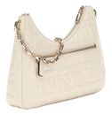 GUESS Assia Top Zip Shoulder Bag Stone GUESS Assia Top Zip Shoulder Bag Stone