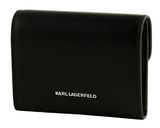 KARL LAGERFELD K / Ikonik 2.0 Leather Wallet Karl Black KARL LAGERFELD K / Ikonik 2.0 Leather Wallet Karl Black