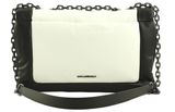 KARL LAGERFELD K / Ikonik 2.0 Puffy Shoulder Bag White / Black