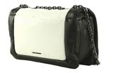 KARL LAGERFELD K / Ikonik 2.0 Puffy Shoulder Bag White / Black