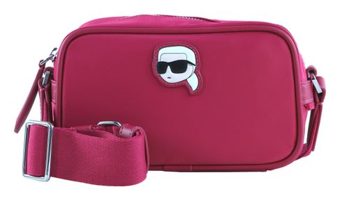 KARL LAGERFELD K / Ikonik 2.0 Nylon Camera Bag Persian Red