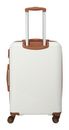 travelite Bali BALI 4w Trolley M White / Cognac