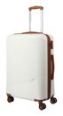 travelite Bali BALI 4w Trolley M White / Cognac