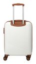 travelite Bali BALI 4w Trolley S White / Cognac