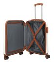 travelite Bali BALI 4w Trolley S White / Cognac