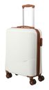 travelite Bali BALI 4w Trolley S White / Cognac