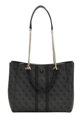 GUESS Noreen Girlfriend Carryall S Coal Logo