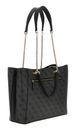 GUESS Noreen Girlfriend Carryall S Coal Logo