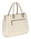 GUESS Assia High Society Satchel Stone GUESS Assia High Society Satchel Stone