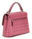 GUESS Yarmilla Top Handle Flap Bag Mulberry