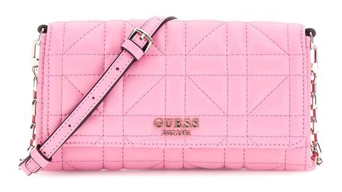 GUESS Assia Crossbody Flap Organizer Pink