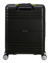American Tourister Hello Cabin Spinner 55 / 20 Exp Coated Trolley Black / Lime