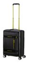 American Tourister Hello Cabin Spinner 55 / 20 Exp Coated Trolley Black / Lime