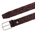 Vanzetti Braided Men's Belt 35 mm W115 Multicolour