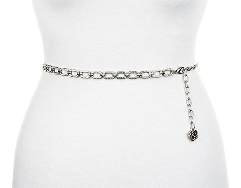 Vanzetti Chain Belt W75 Silver Glossy