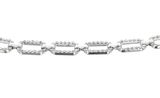 Vanzetti Chain Belt W75 Silver Glossy