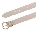 Vanzetti 30mm Leather Belt W95 Creme Vanzetti 30mm Leather Belt W95 Creme