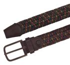 Vanzetti Braided Leather Belt W90 Multicolour