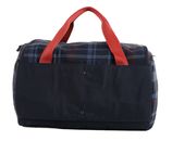 TOMMY HILFIGER Global Stripe Check Duffel Bag Space Blue Global Check